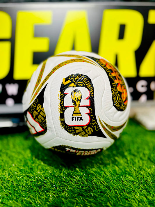 Recent World Cup 2026 Final Pro Soccer football (Golden)