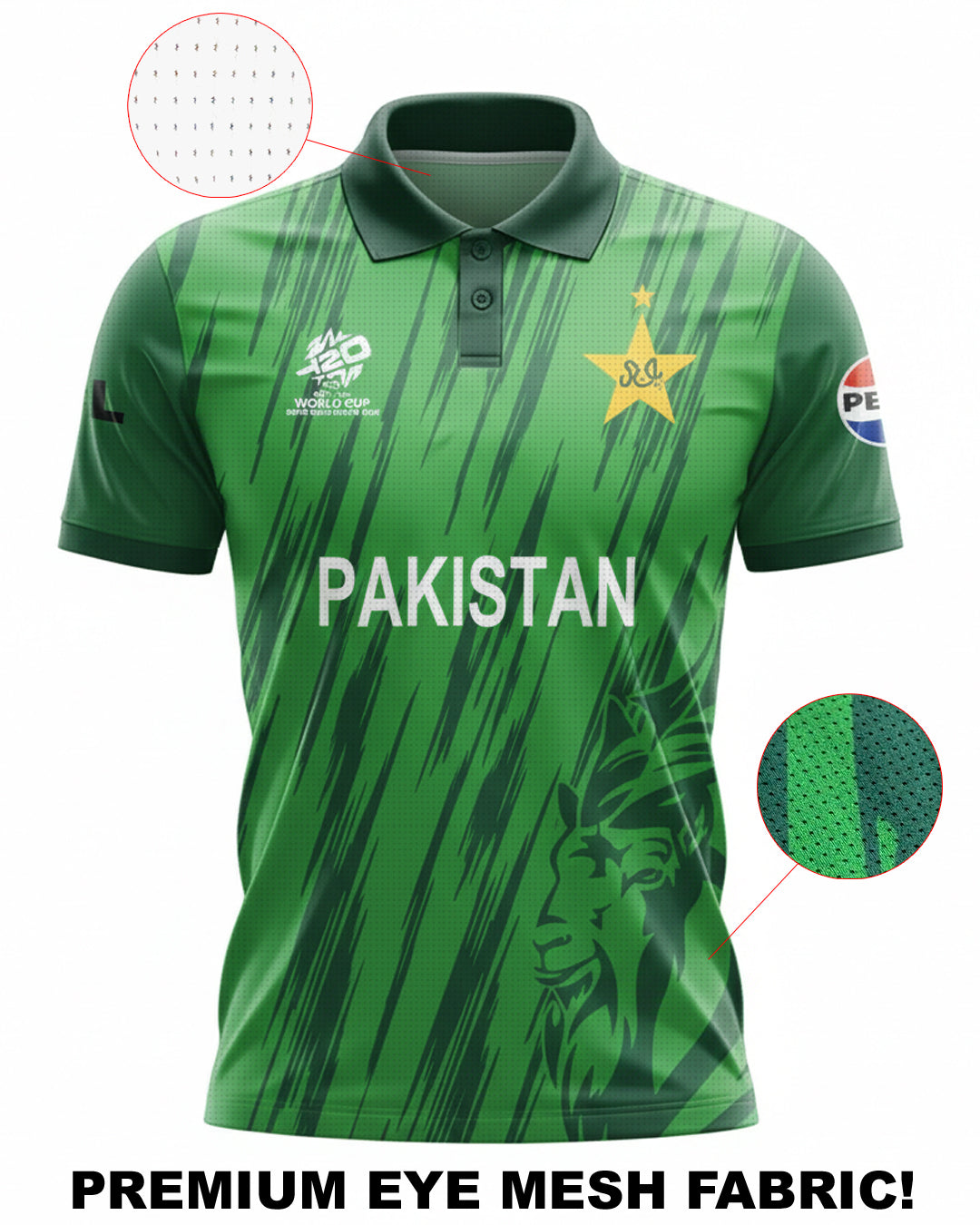 PAK CUSTOMIZED JERSEY - PREMIUM QUALITY (50% ADVANCE PAYMENT REQUIRED) FREE DELIVERY
