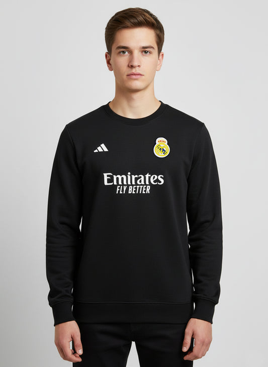 Real Madrid Black Sweatshirt for Boys & Girls