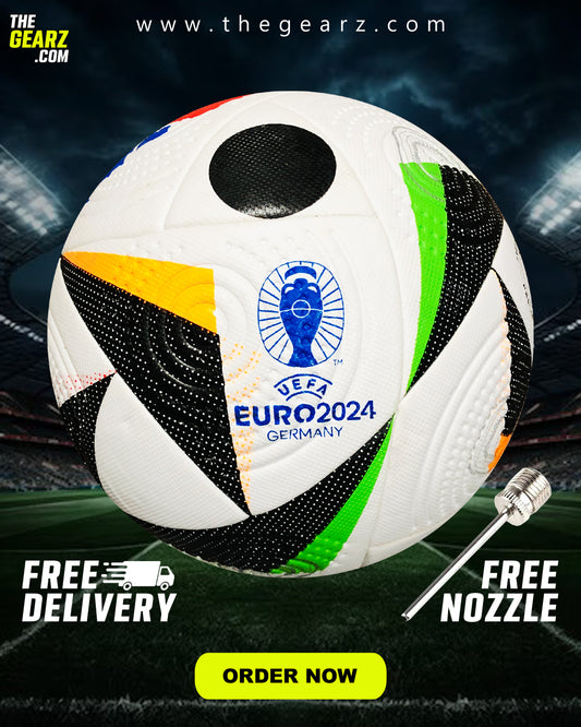 EURO Cup Fussballliebe Football 2024 Soccer Football (Embossed)