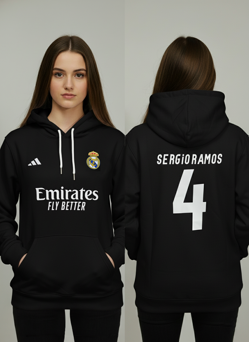 Real Madrid Customized Hoodie for Boys & Girls