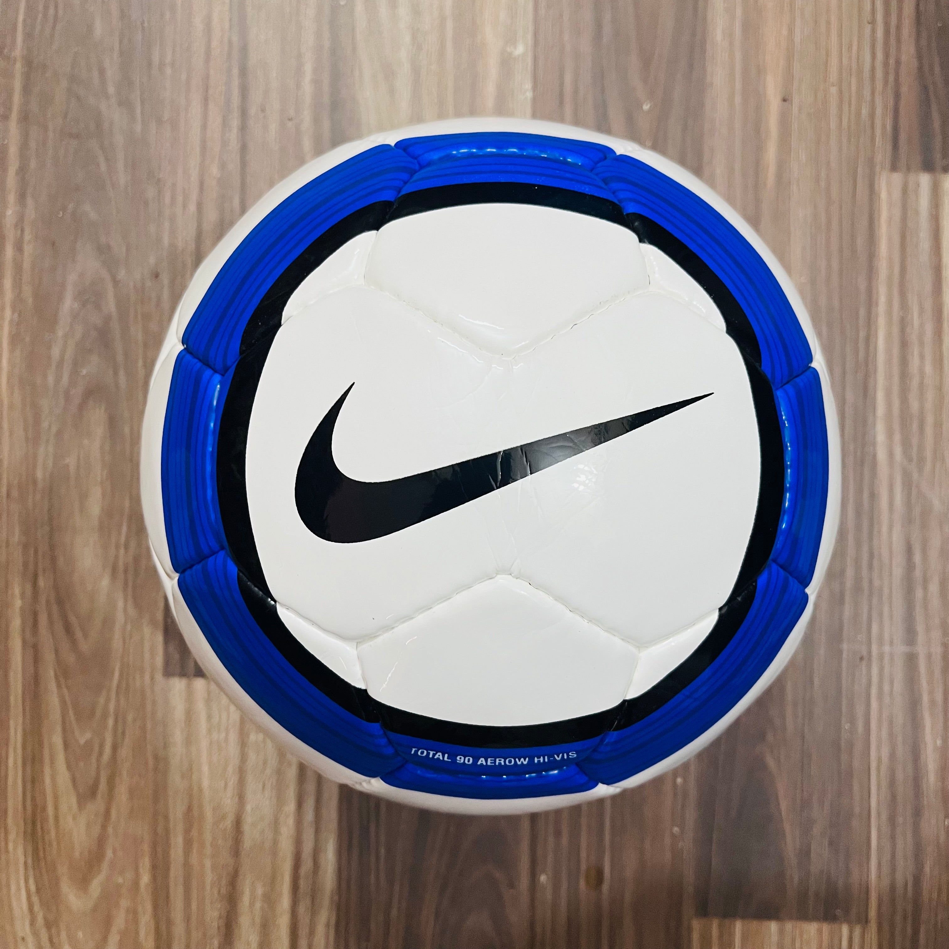 サッカーボール NIKE total90 aerow premier league 04-05 Nike Premier League 2004-05 Aerow T90 Football | White/Red