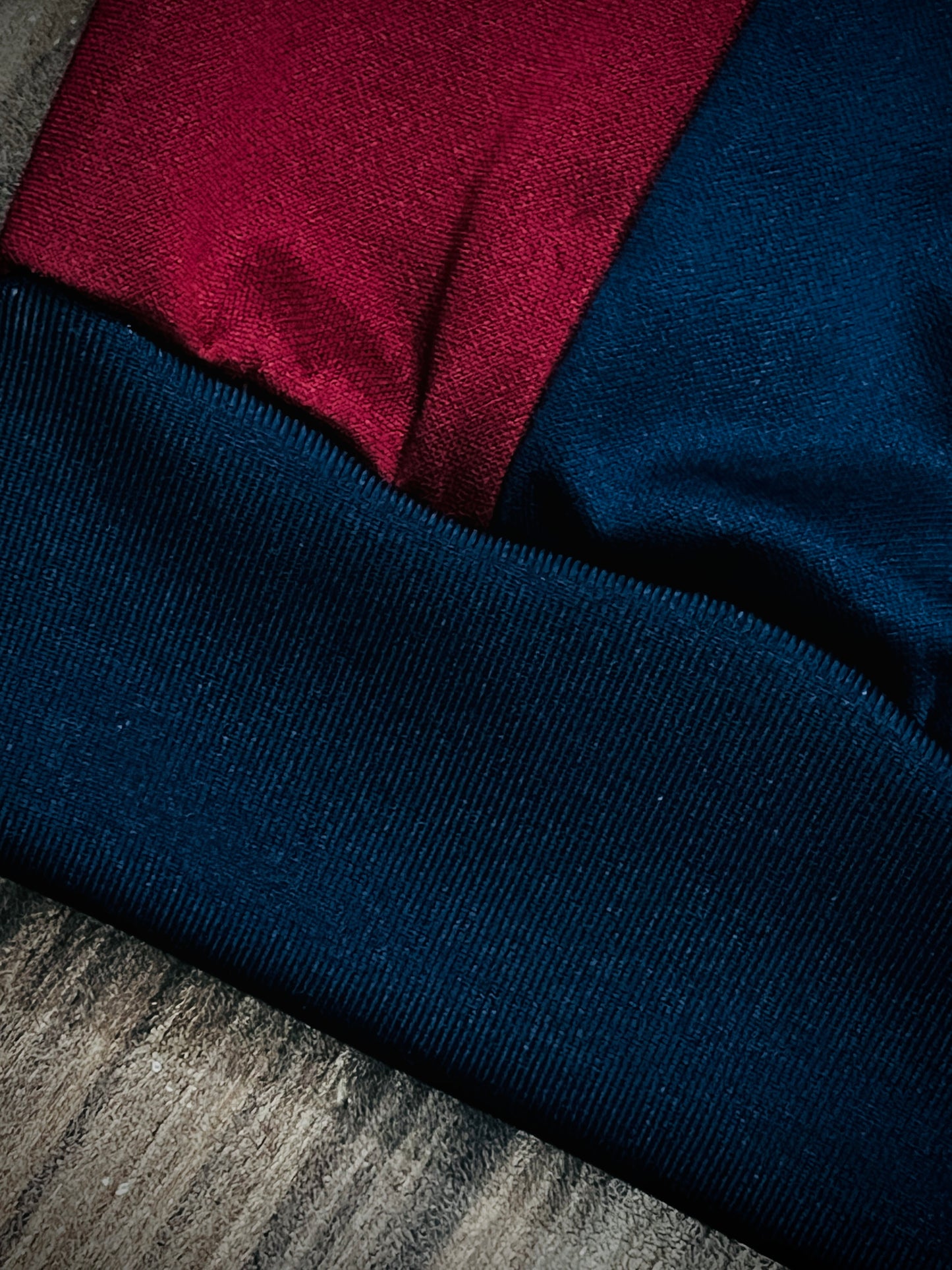 Barcelona Panels Sweatshirt with Collar for Boys & Girls