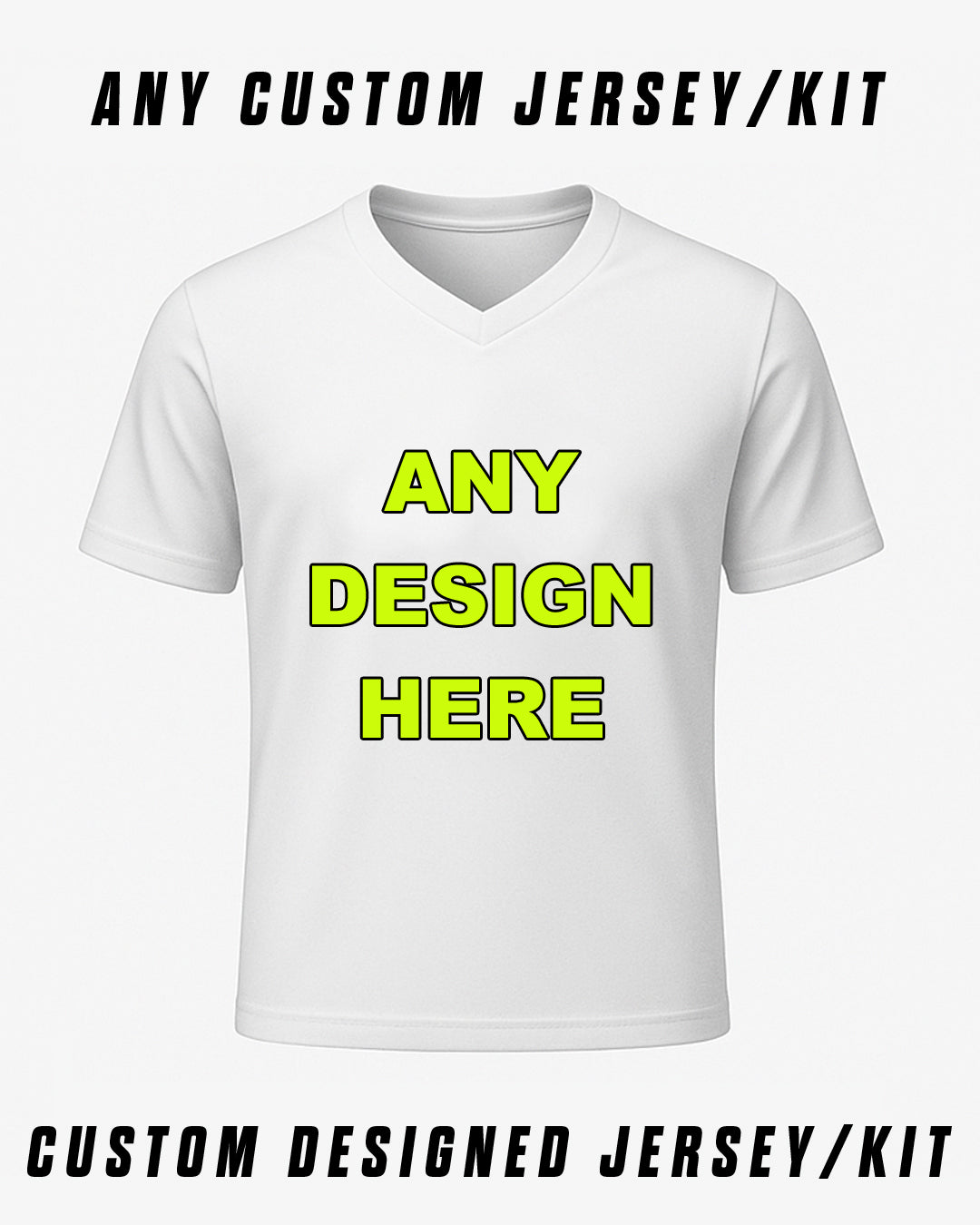 CUSTOM JERSEY/KIT (50% ADVANCE PAYMENT REQUIRED)