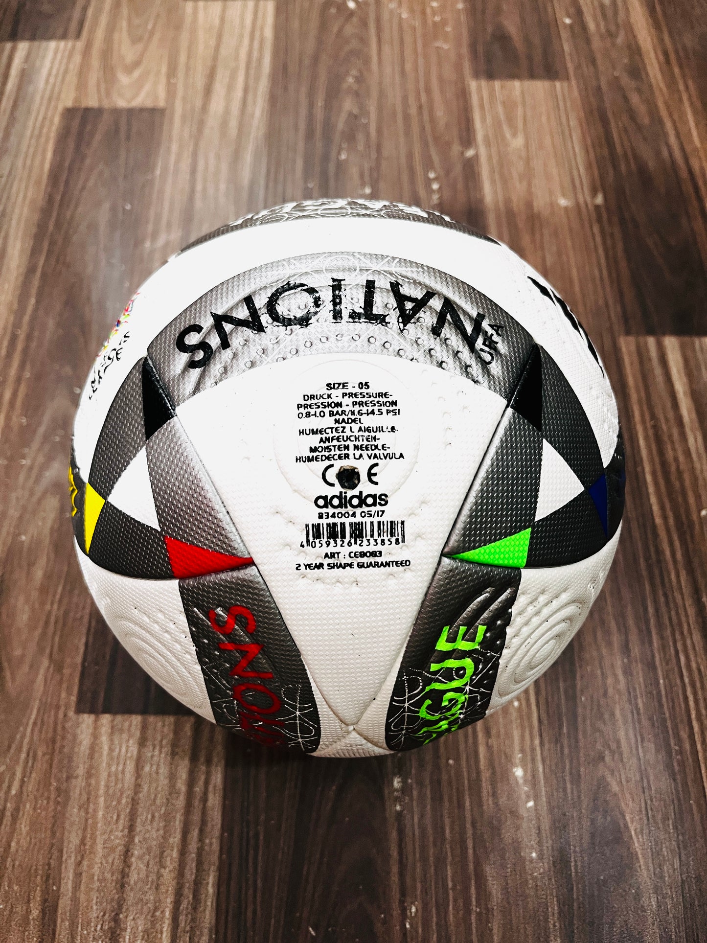 Adidas UEFA Nations League Pro 2025 Match Ball