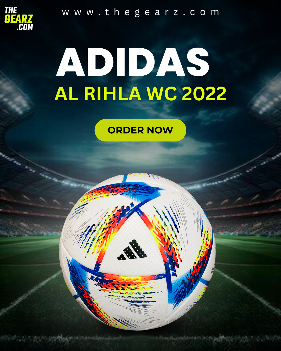 Adidas Al Rihla FIFA World Cup 2022 Match Football