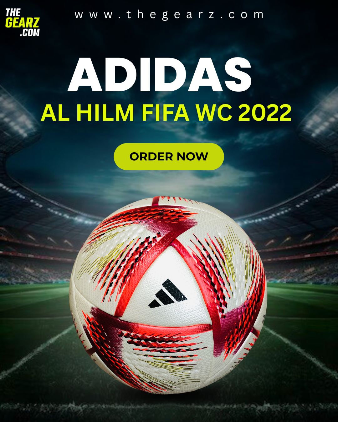 Al Hilm FIFA World Cup Finals Embossed Match Football 2022
