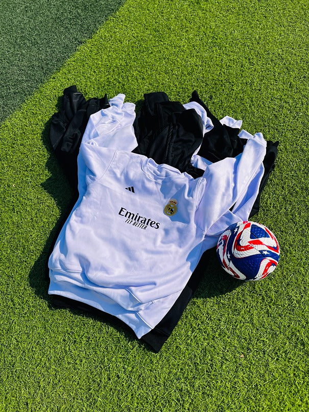 Real Madrid White Sweatshirt for Boys & Girls