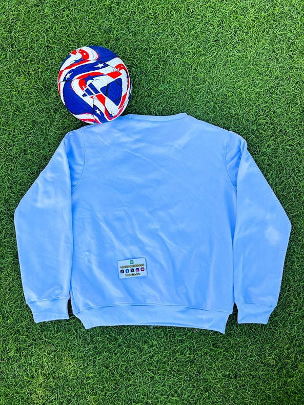 Barcelona White Sweatshirt for Boys & Girls