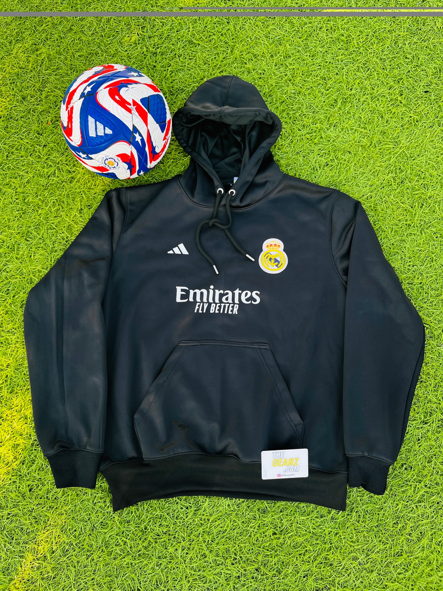 Real Madrid Black Hoodie for Boys & Girls
