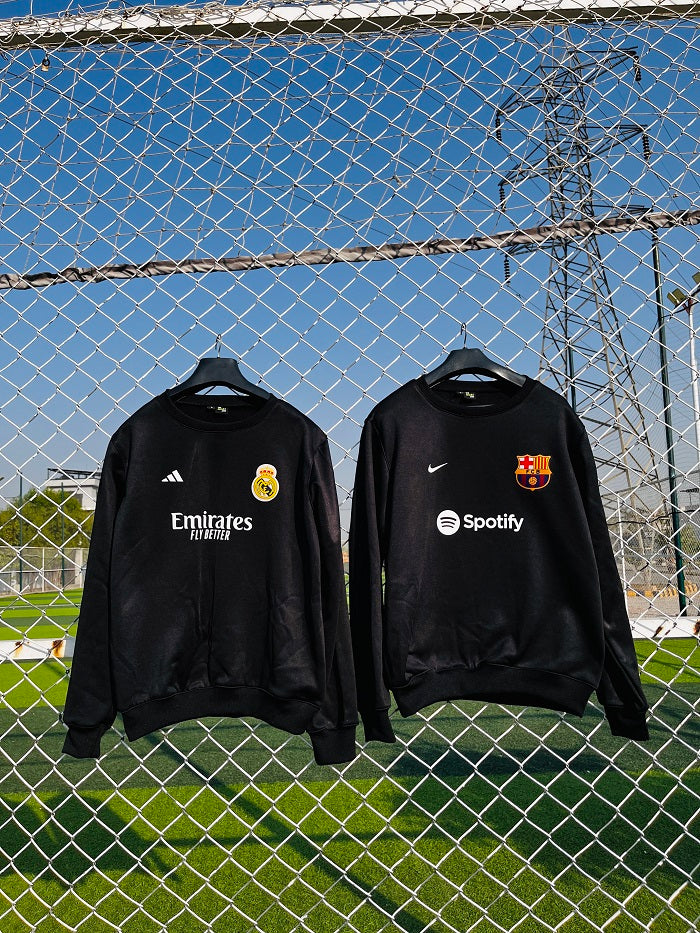 Real Madrid Black Sweatshirt for Boys & Girls