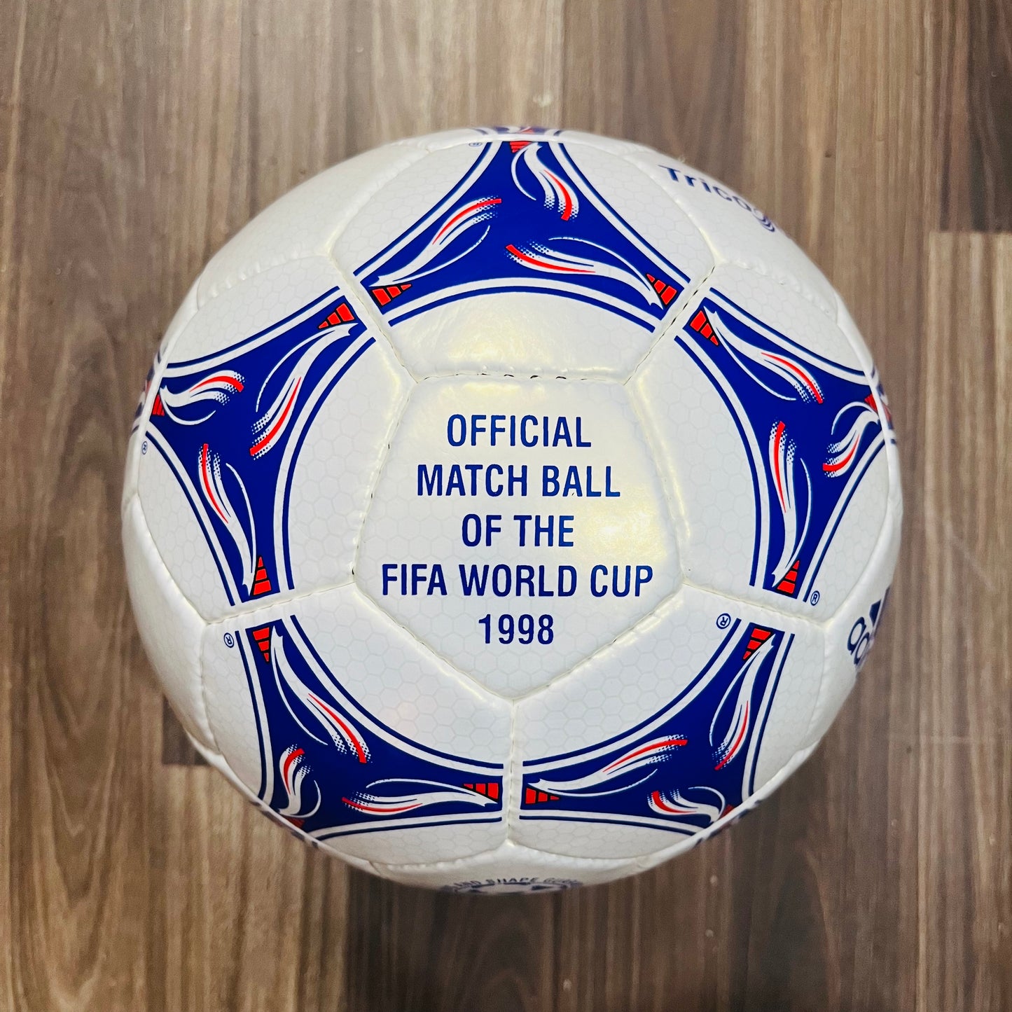 Adidas FIFA World Cup 1998 Tricolore Football Handstitched Official Match Ball