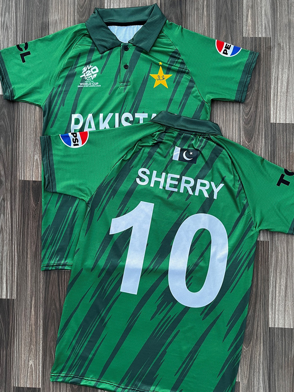 PAK CUSTOMIZED JERSEY - PREMIUM QUALITY (50% ADVANCE PAYMENT REQUIRED) FREE DELIVERY