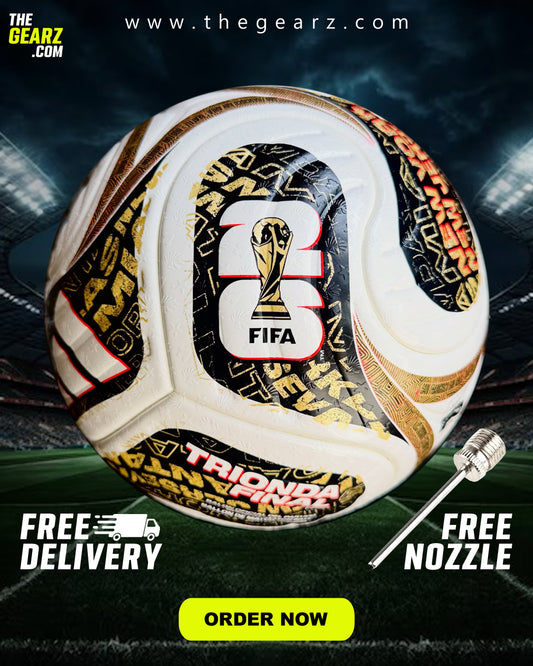 Recent World Cup 2026 Final Pro Soccer football (Golden)