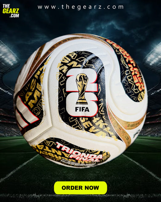 Recent World Cup 2026 Final Pro Soccer football (Golden)