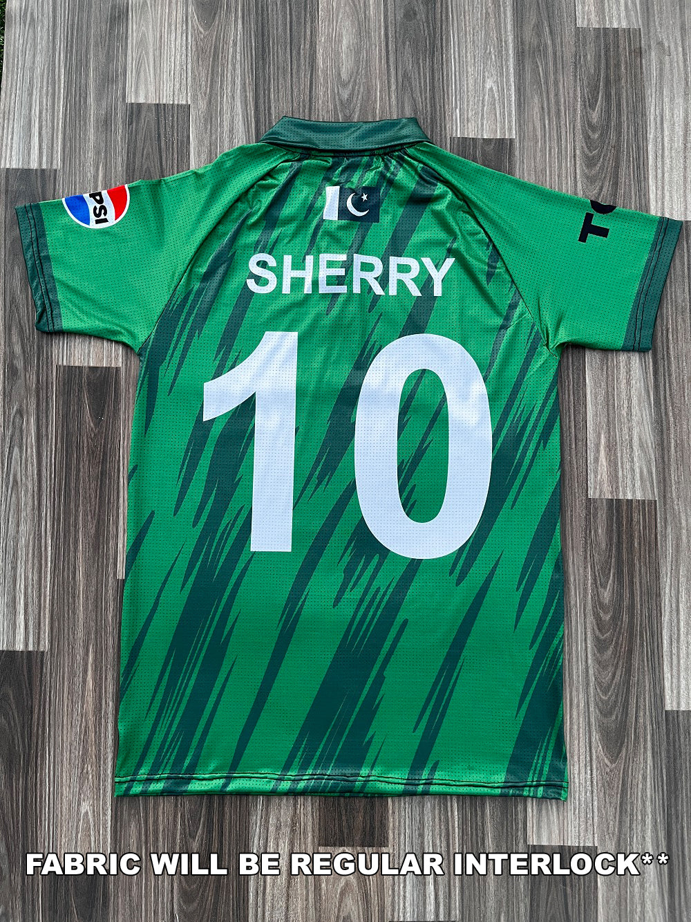 PAK CUSTOMIZED JERSEY - INTERLOCK FABRIC (50% ADVANCE PAYMENT REQUIRED) FREE DELIVERY